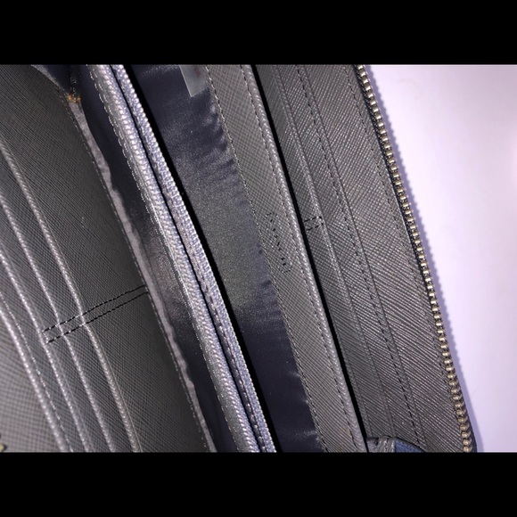 Coach Silver Checkbook Wallet - Picture 4 of 5